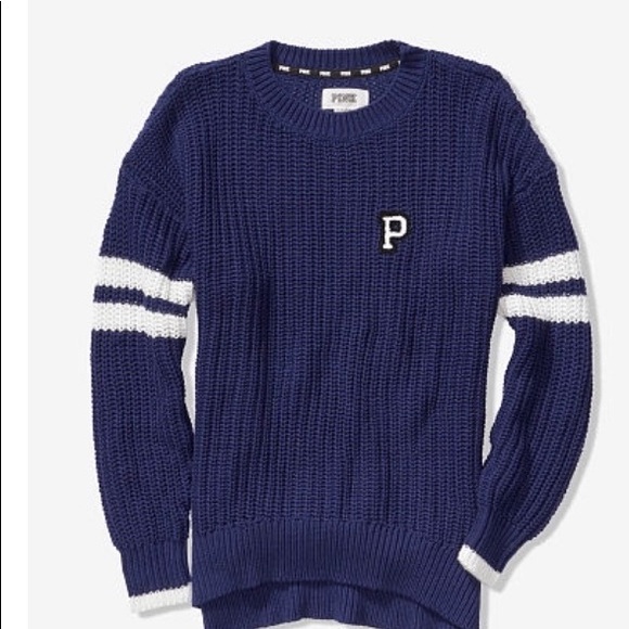 Pink Victoria secret Crew Sweater - Picture 1 of 2